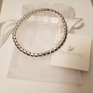 Swarovski Jewelry - Black swarovski bracelet Swarovski Jewelry - Black swarovski bracelet